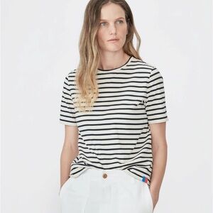 Kule Striped T-Shirt cream navy small The Modern